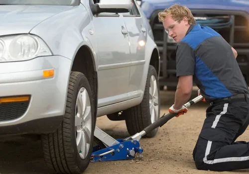 Flat tire repair