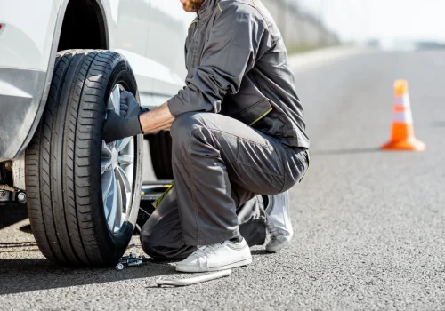 Flat tire repair1